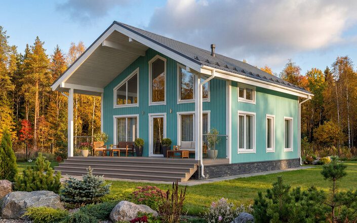 Каркасный дом РД-023, 120 м²